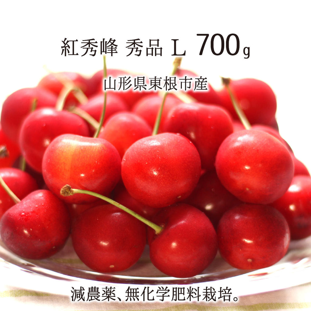 紅秀峰 秀品 L 1kg 特別栽培 さくらんぼ 山形県東根市産 減農薬